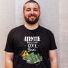Tricou personalizat negru bunic