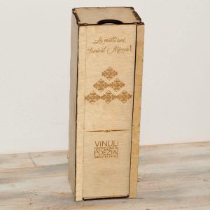 cutie de vin personalizata cadou