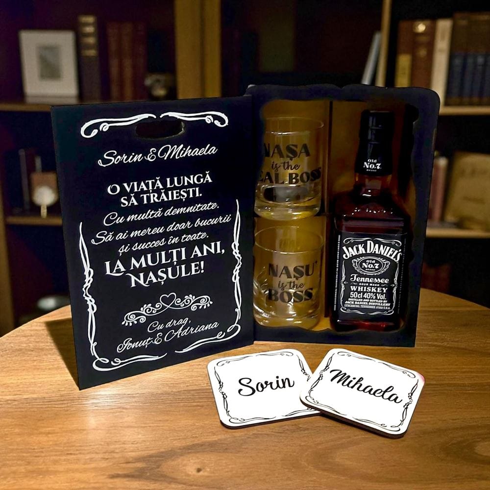 set whiskey aniversare nas - viata lunga sa traiesti-Arta Traditiei