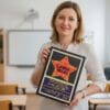 Diploma steua recunostintei - cadou invatatoare-Arta Traditiei