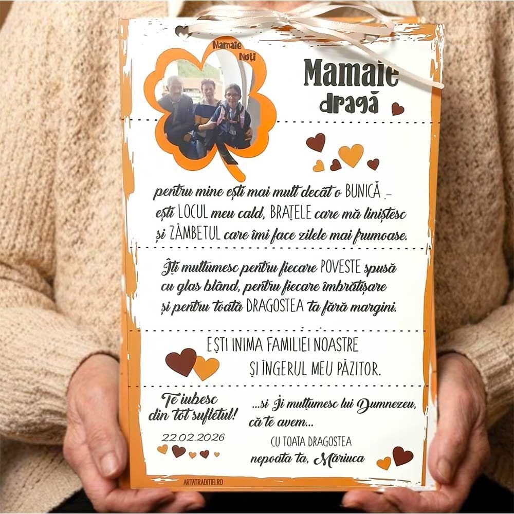 Tablou-bunica---esti-inima-familiei-noastre-Artatraditiei